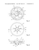 TIMEPIECE MOVEMENT FITTED WITH AN INERTIAL COUPLING MECHANISM diagram and image