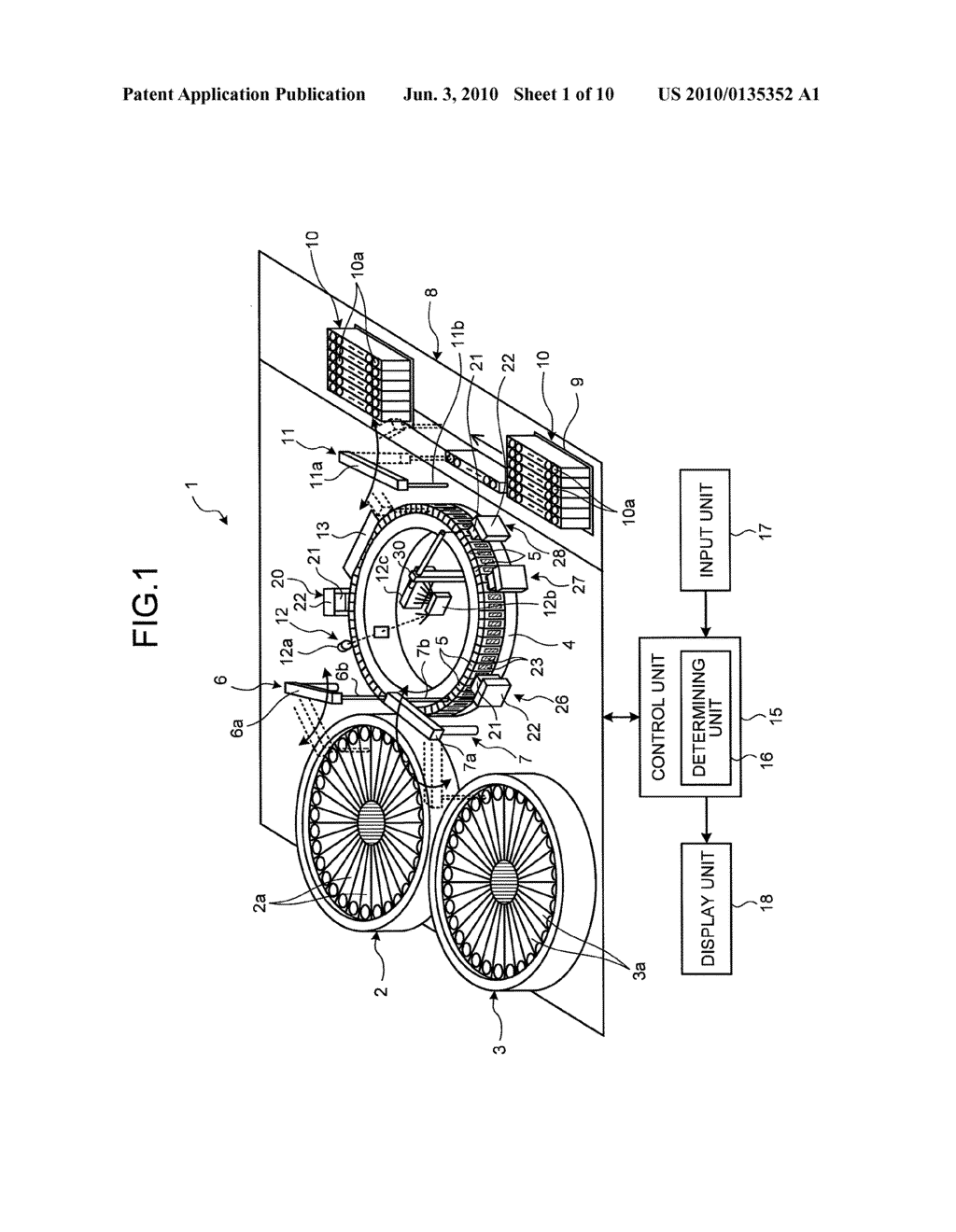 STIRRING DETERMINING DEVICE, STIRRING DETERMINING METHOD, AND ANALYZER - diagram, schematic, and image 02