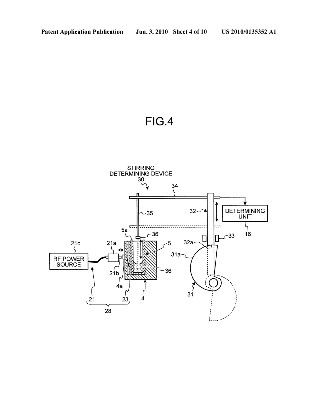 STIRRING DETERMINING DEVICE, STIRRING DETERMINING METHOD, AND ANALYZER - diagram, schematic, and image 05