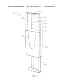 CARTRIDGE FOR USE IN PRINTER FOR PRINTING CODED DATA diagram and image