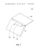 PORTABLE COMPUTER AND LOCKING MECHANISM THEREOF diagram and image