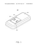 LATCHING MODULE, BATTERY COVER ASSEMBLY USING THE LATCHING MODULE AND PORTABLE ELECTRONIC DEVICE USING THE BATTERY COVER ASSEMBLY diagram and image