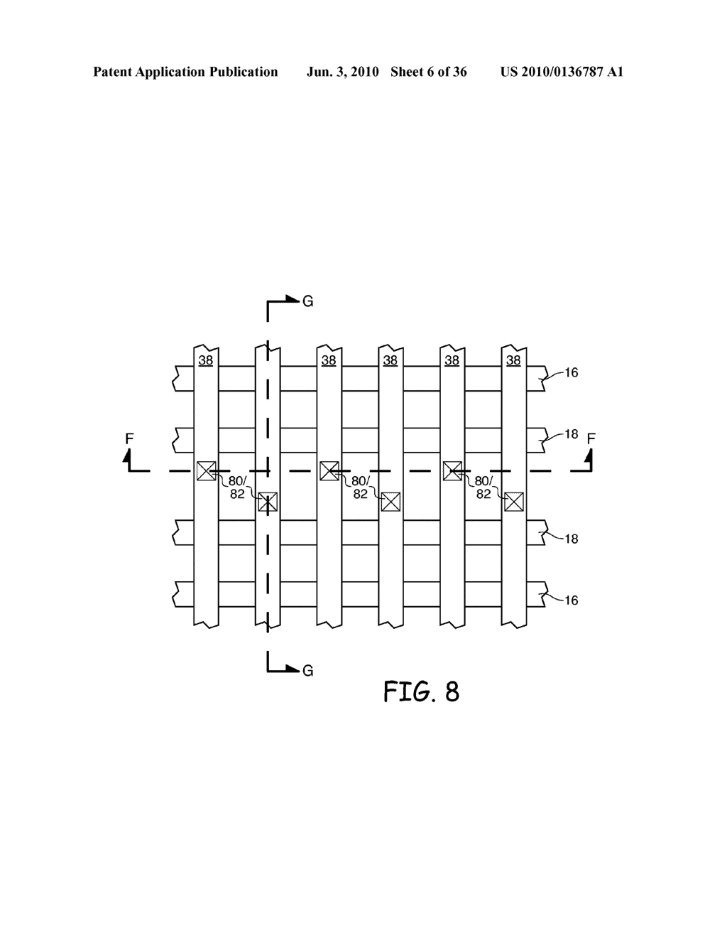 METHODS FOR FORMING BIT LINE CONTACTS AND BIT LINES DURING THE FORMATION OF A SEMICONDUCTOR DEVICE - diagram, schematic, and image 07