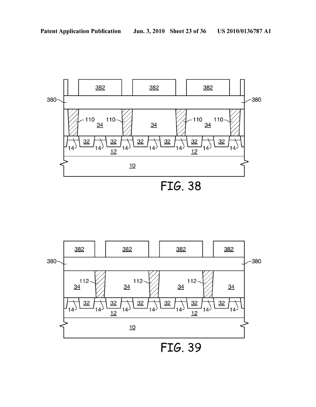 METHODS FOR FORMING BIT LINE CONTACTS AND BIT LINES DURING THE FORMATION OF A SEMICONDUCTOR DEVICE - diagram, schematic, and image 24