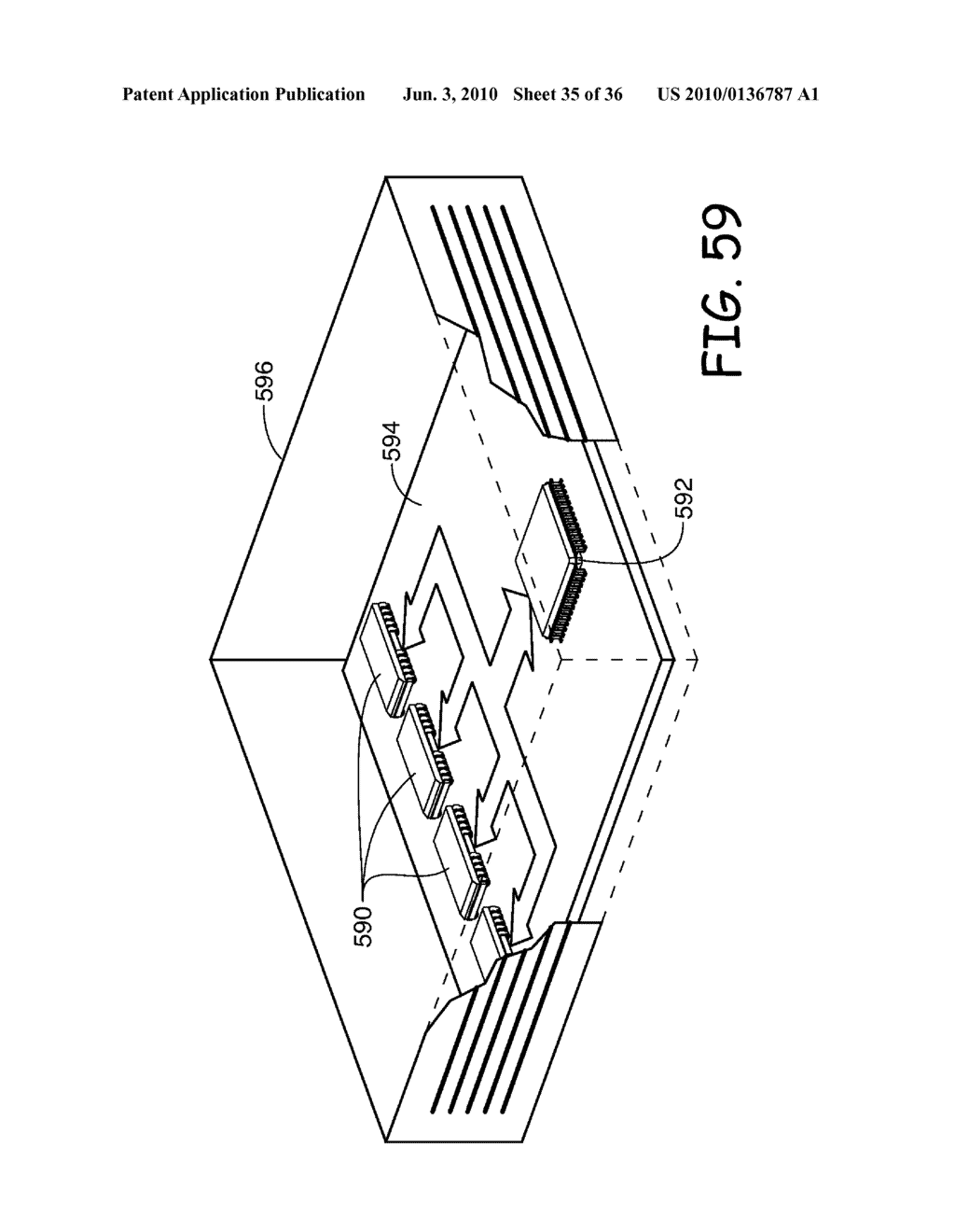 METHODS FOR FORMING BIT LINE CONTACTS AND BIT LINES DURING THE FORMATION OF A SEMICONDUCTOR DEVICE - diagram, schematic, and image 36