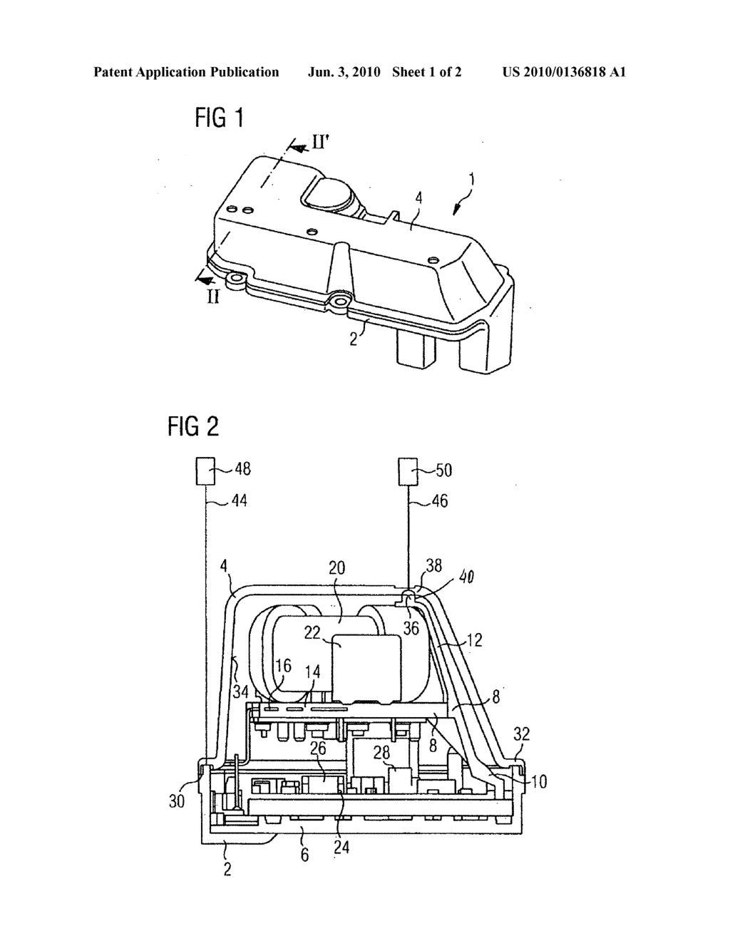 Device and method for producing a device - diagram, schematic, and image 02
