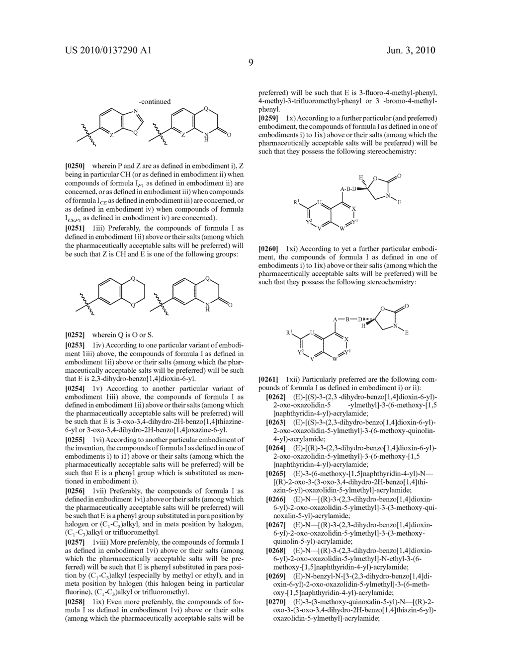 OXAZOLIDINONE ANTIBIOTIC DERIVATIVES - diagram, schematic, and image 10