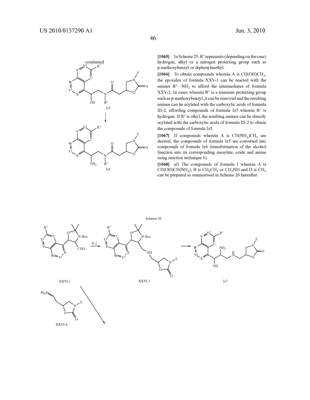 OXAZOLIDINONE ANTIBIOTIC DERIVATIVES - diagram, schematic, and image 47