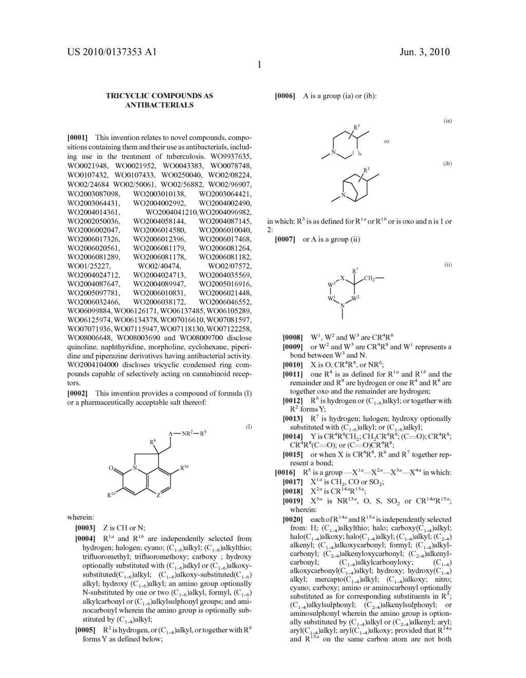 TRICYCLIC COMPOUNDS AS ANTIBACTERIALS - diagram, schematic, and image 02