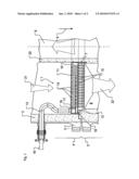 PROCESS AND APPARATUS FOR INJECTING OXYGEN INTO A REACTION GAS FLOWING THROUGH A SYNTHESIS REACTOR diagram and image