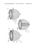 SELF-ADJUSTING ATTACHMENT STRUCTURE FOR A CARDIAC SUPPORT DEVICE diagram and image