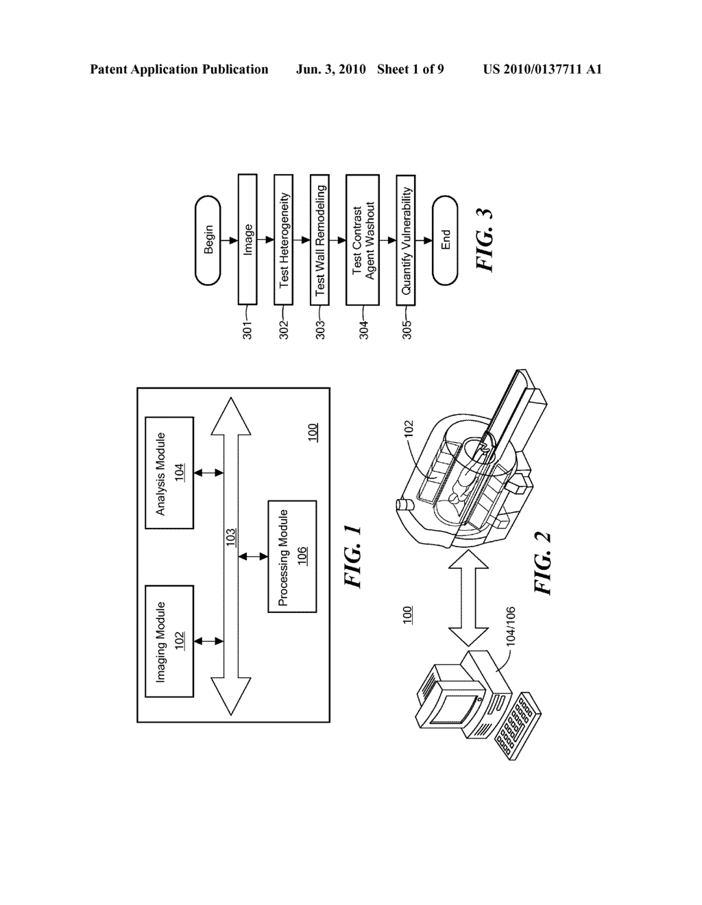 Apparatus and Method of Analyzing Arterial Plaque - diagram, schematic, and image 02