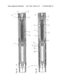 INJECTION DEVICE WITH CONTROLLED NEEDLE RETRACTION diagram and image