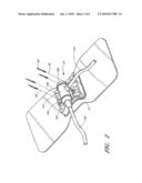 SECUREMENT DEVICE FOR INDWELLING CATHETERS OR INTRODUCERS diagram and image