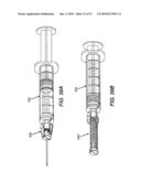 Needle tip guard for percutaneous entry needles diagram and image