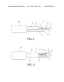 APPLICATOR DEVICE FOR ABLATION BY RADIOFREQUENCY OF BIOLOGICAL TISSUES diagram and image