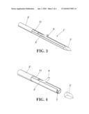 APPLICATOR DEVICE FOR ABLATION BY RADIOFREQUENCY OF BIOLOGICAL TISSUES diagram and image