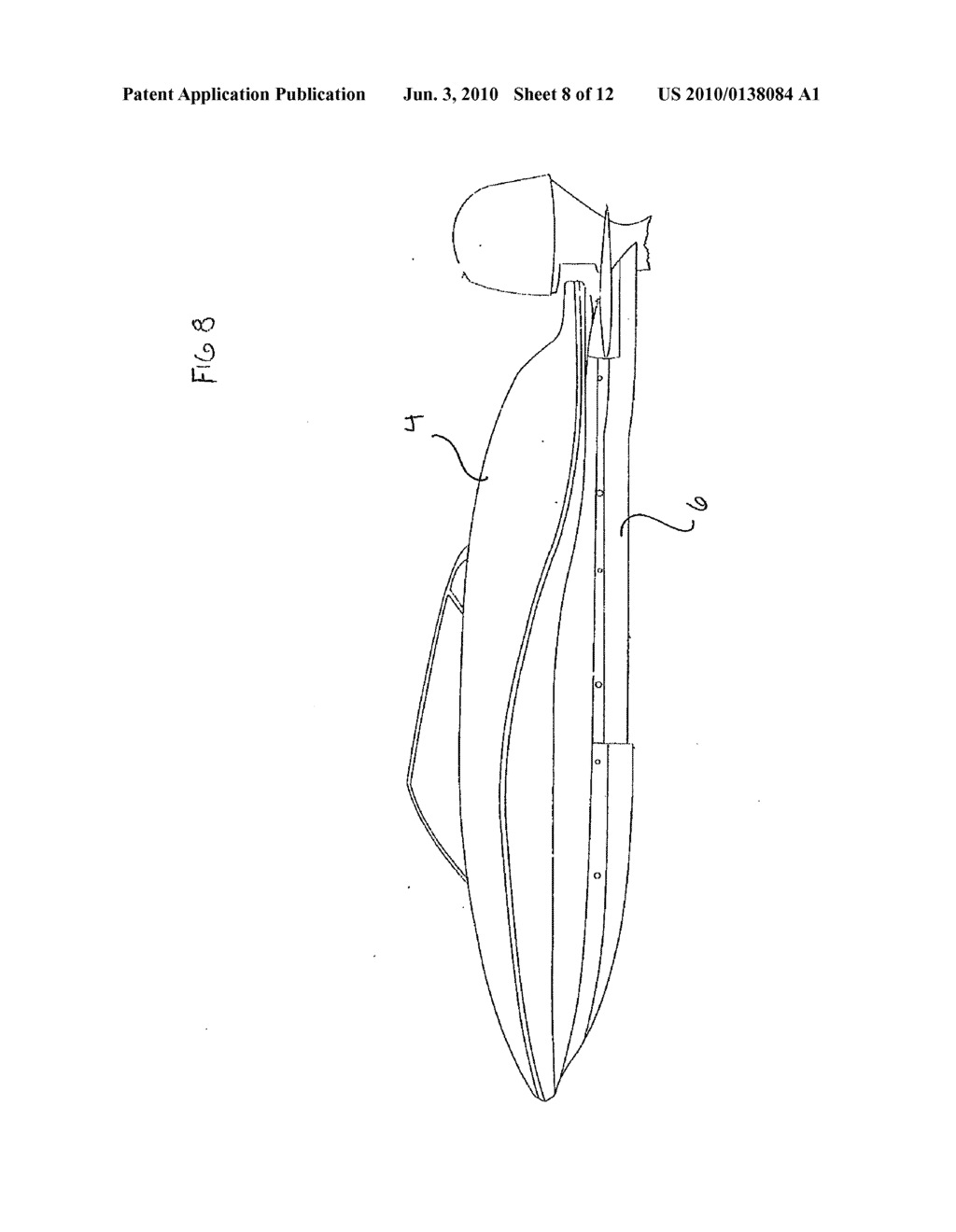 Reactive suspension with an integrated braking and steering system for a boat - diagram, schematic, and image 09