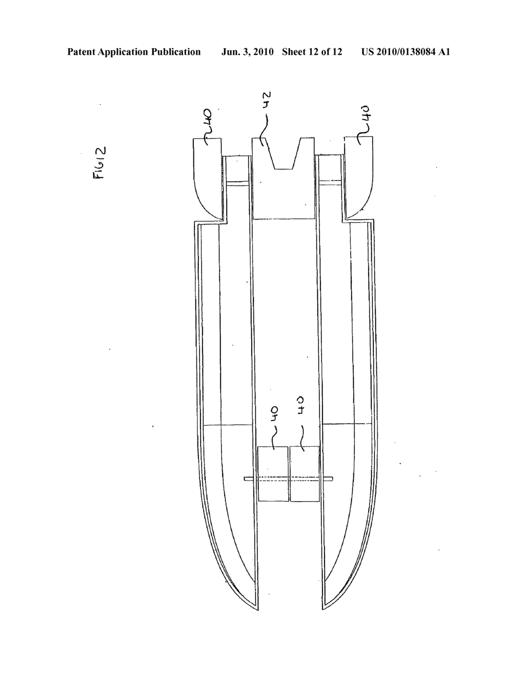 Reactive suspension with an integrated braking and steering system for a boat - diagram, schematic, and image 13