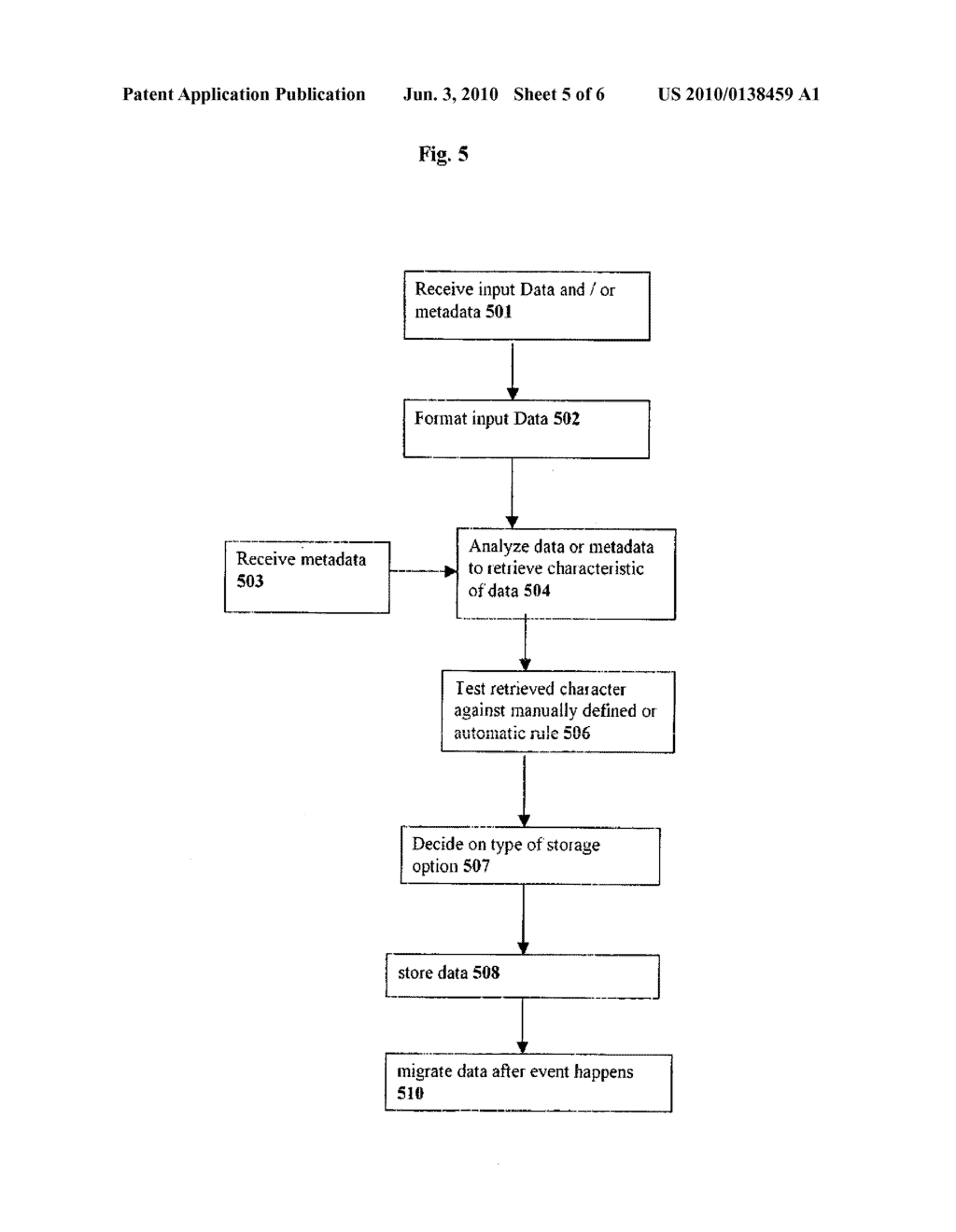 CONTENT-BASED STORAGE MANAGEMENT - diagram, schematic, and image 06