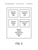 METHOD, APPARATUS, AND SYSTEM FOR REASSIGNING A NETWORK ADDRESS diagram and image