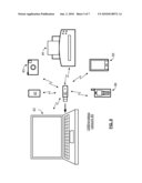 UNIVERSAL SERIAL BUS DEVICE WITH MILLIMETER WAVE TRANSCEIVER AND SYSTEM WITH HOST DEVICE FOR USE THEREWITH diagram and image