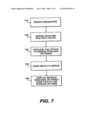 User interface messaging system and method permitting deferral of message resolution diagram and image