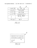 Handheld Electronic Device With Text Disambiguation Allowing Dynamic Expansion of Input Key Associations diagram and image