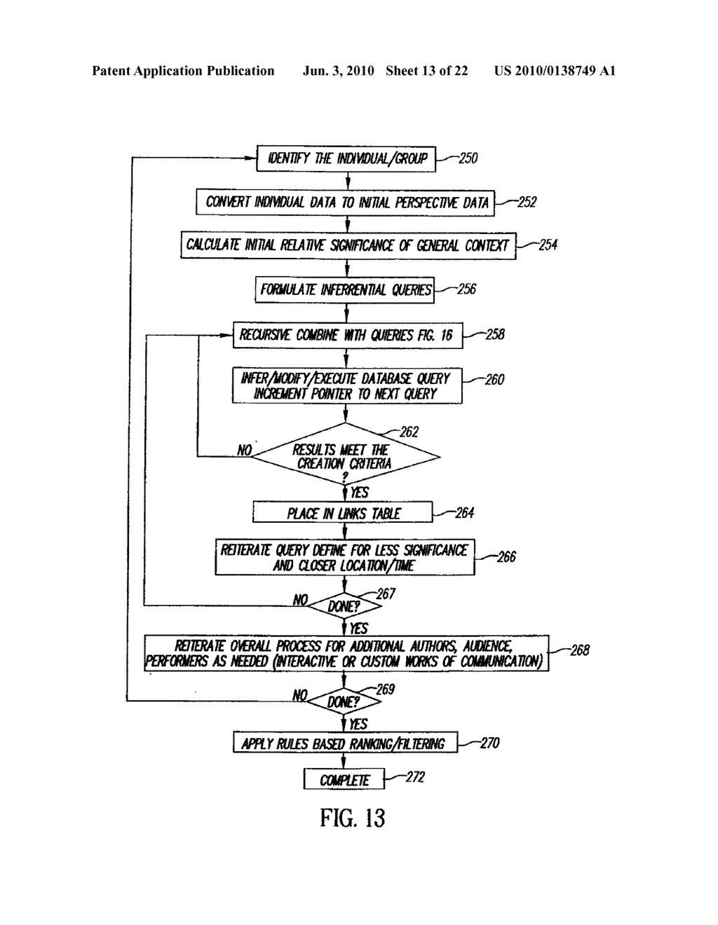 SYSTEM AND METHOD FOR GENERATING A WORK OF COMMUNICATION WITH SUPPLEMENTAL CONTEXT - diagram, schematic, and image 14