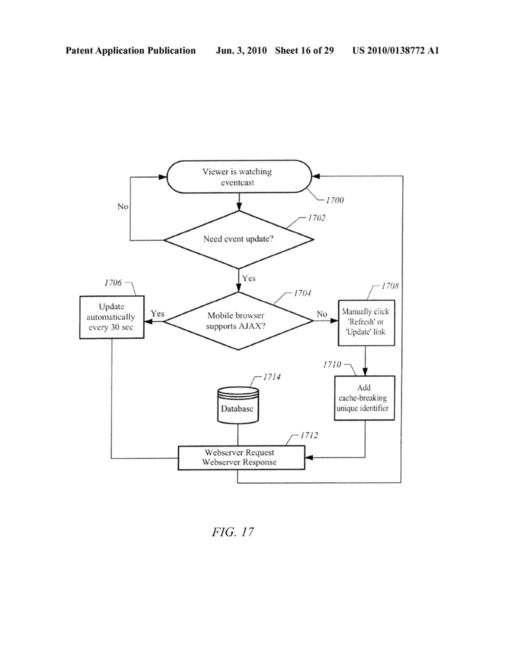 Apparatus and Method for Providing Real-Time Event Updates - diagram, schematic, and image 17