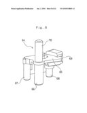 Disk storage medium processing apparatus diagram and image