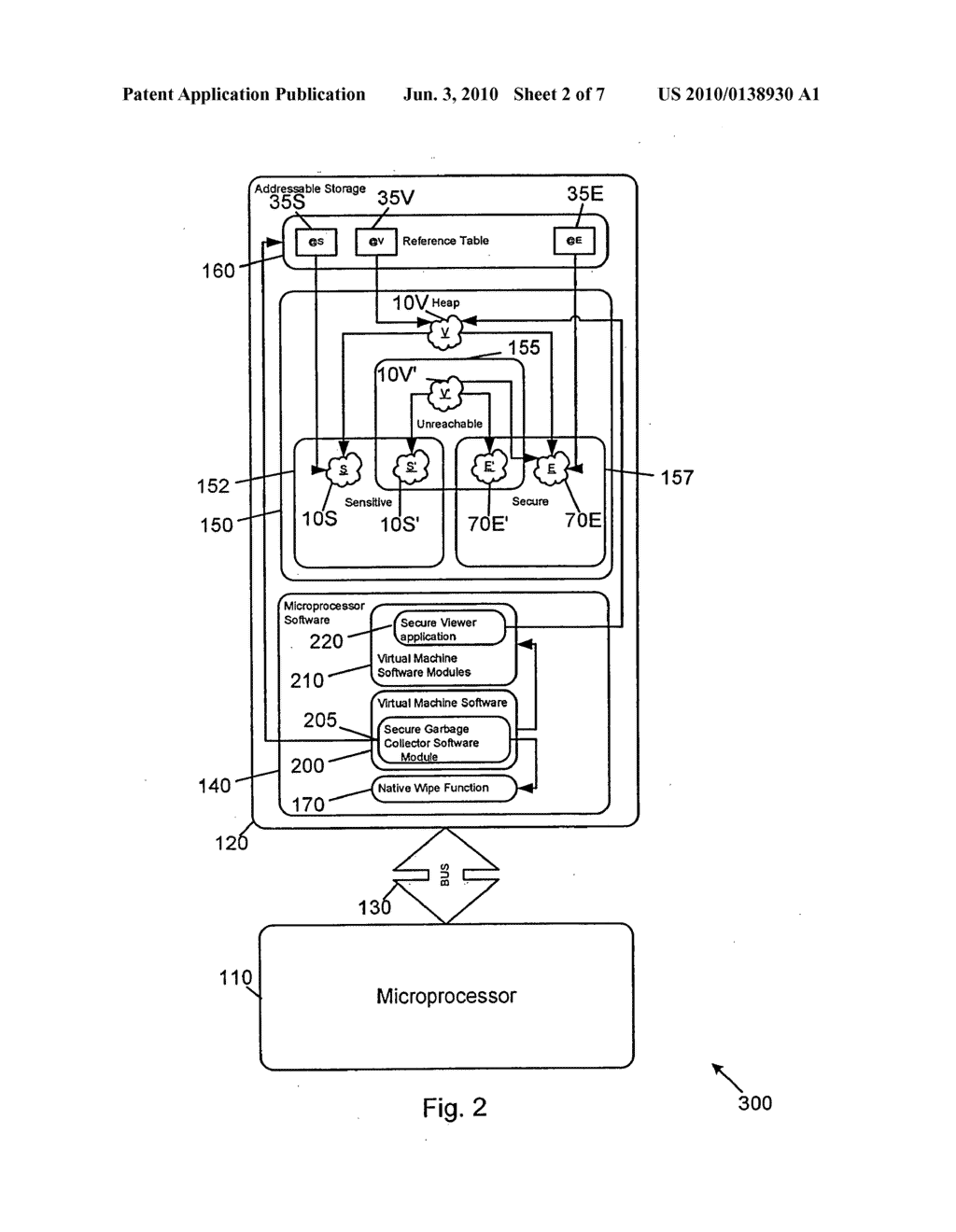 System and Method of Secure Garbage Collection on a Mobile Device - diagram, schematic, and image 03