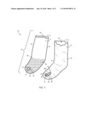 MORTUARY UNDERGARMENT WITH DRAINAGE SYSTEM diagram and image