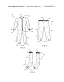 MORTUARY UNDERGARMENT WITH DRAINAGE SYSTEM diagram and image