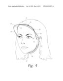 Ergonomically shaped water blocking face screen diagram and image