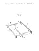 T-SHAPED SIDE RAILS FOR BED FRAME diagram and image