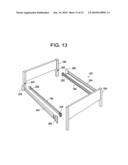 T-SHAPED SIDE RAILS FOR BED FRAME diagram and image