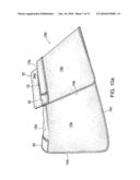 SELF-STORING COMBINATION BLANKET AND NECK ROLL ASSEMBLY diagram and image