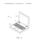 HINGE AND COLLAPSIBLE DEVICE UTILIZING THE SAME diagram and image