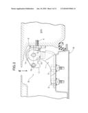 CHECKER-EQUIPPED DOOR HINGE DEVICE FOR VEHICLE diagram and image