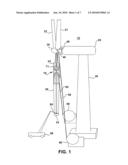 LOWERING AND RAISING A SINGLE WIND TURBINE ROTOR BLADE FROM SIX-O CLOCK POSITION diagram and image