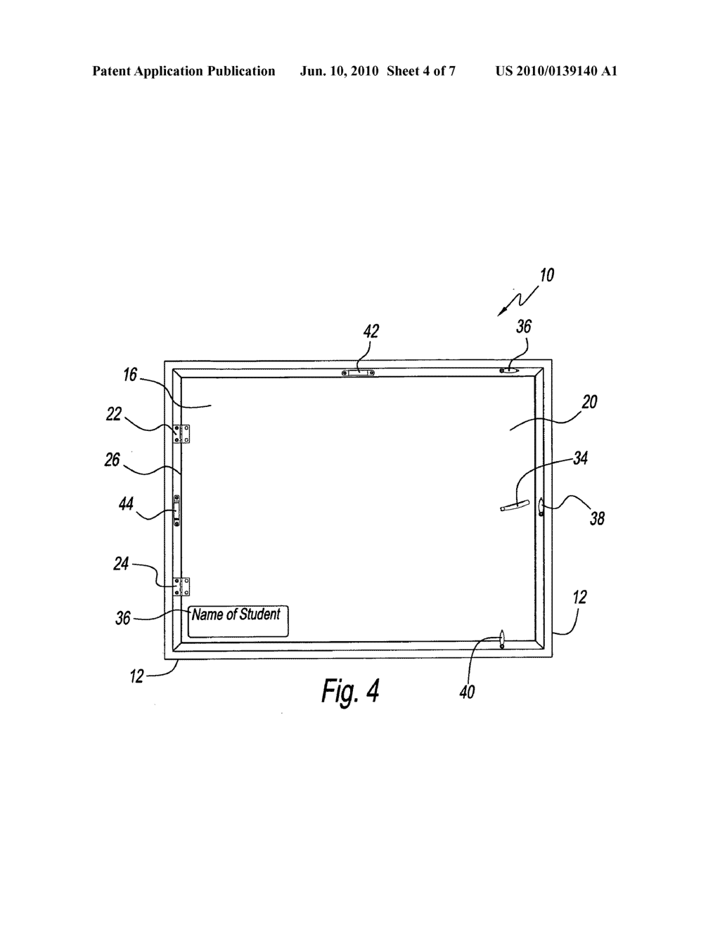 Picture frame assembly - diagram, schematic, and image 05