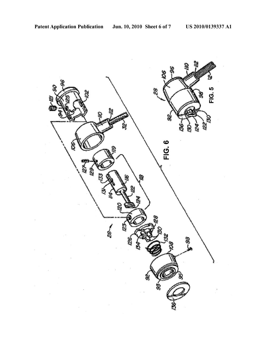 SECURITY SYSTEM WITH LOCK INTERFACE MEMBER WITH MULTIPLE APERTURES - diagram, schematic, and image 07