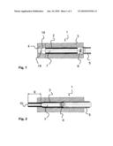 DEVICE AND METHOD FOR THE AXIAL FORMING OF ELONGATED HOLLOW BODIES diagram and image