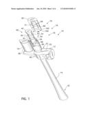 COUPLING FOR HANDLE AND TOOL HEAD diagram and image