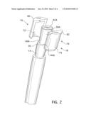 COUPLING FOR HANDLE AND TOOL HEAD diagram and image