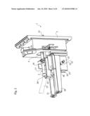 ARRANGEMENT FOR THE ADJUSTMENT OF EQUIPMENT FOR A BOILER diagram and image