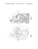 DEVICE FOR ACTUATING THE DECOMPRESSION ENGINE BRAKE IN AN INTERNAL COMBUSTION ENGINE diagram and image