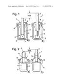 DEVICE FOR THE CONTROLLED OPERATION OF A SWITCHING ELEMENT, IN PARTICULAR OF A VALVE AND ACTUATOR FOR USE IN AUTOMOTIVE ENGINEERING diagram and image