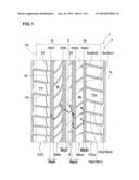 PNEUMATIC TIRE WITH ASYMMETRIC TREAD PATTERN diagram and image